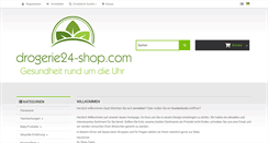 Desktop Screenshot of drogerie24-shop.com
